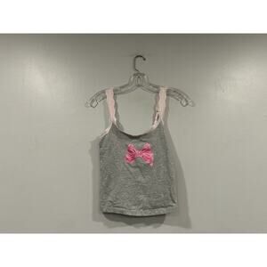 LoveShackFancy Victoria's Secret Pink Lace Trim Cotton Cami XS